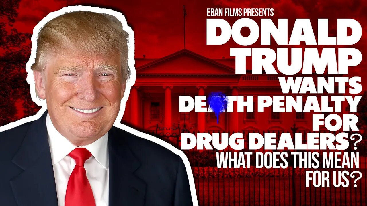 🚨DONALD TRUMP Wants "D3ATH PENALTY for DRUG DEALERS"?🤔