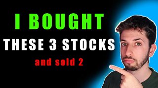 3 Growth Stocks I Bought In November (2 I sold)