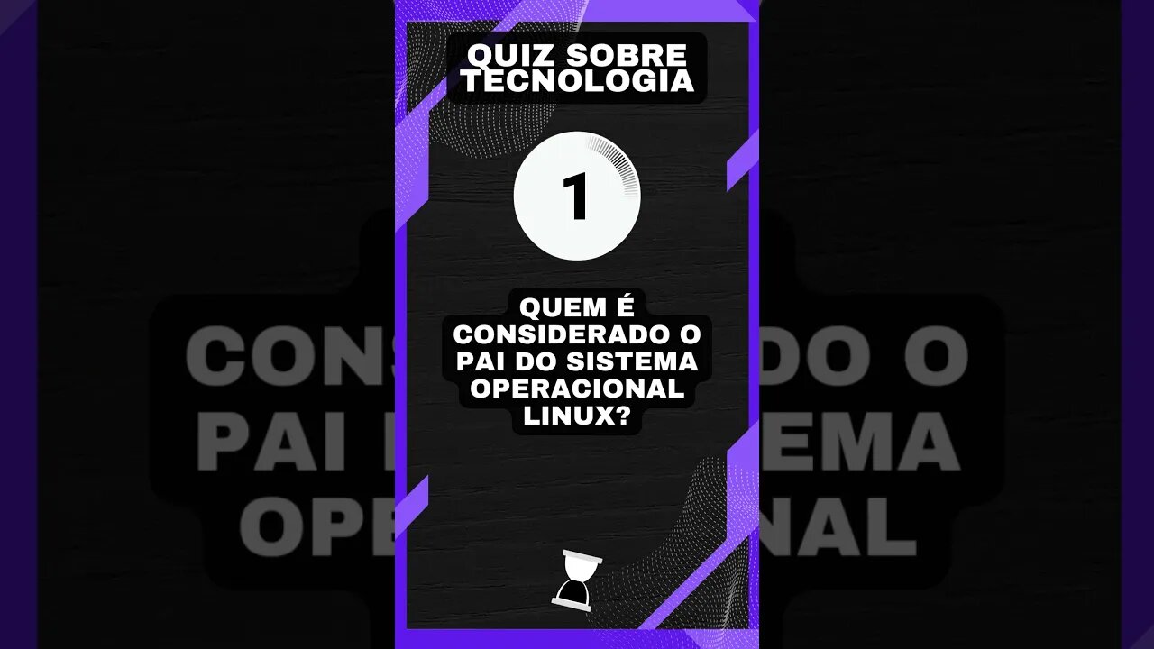 Quiz sobre tecnologia #33: Pai do sistema operacional Linux