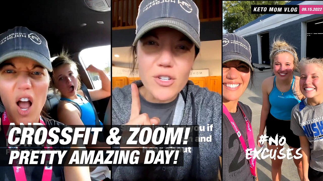 Rocked Our CrossFit & Zoom And It's Been Amazing Day! | KETO Mom Vlog