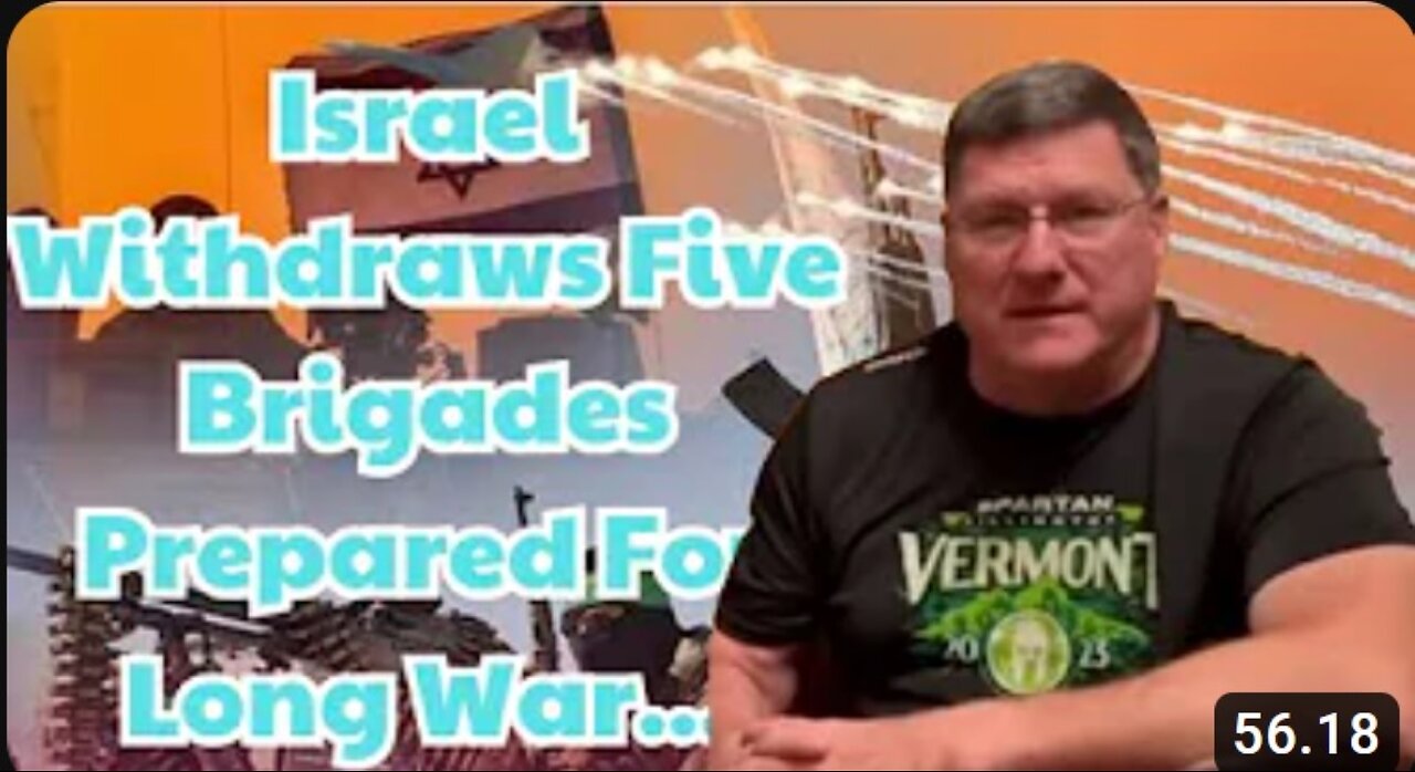 Scott Ritter: Israel Withdraws Five Brigades, H@mas Prepared For Long War…Until The End of 2024