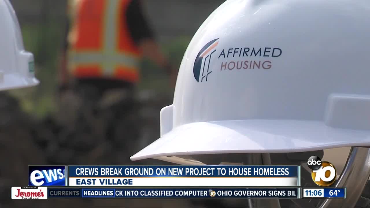 New affordable housing building to house homeless