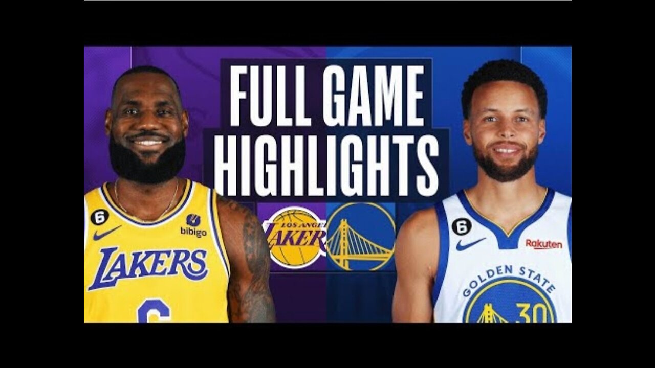 LAKERS at WARRIORS | NBA FULL GAME HIGHLIGHTS | OCTOBER 18, 2022 |