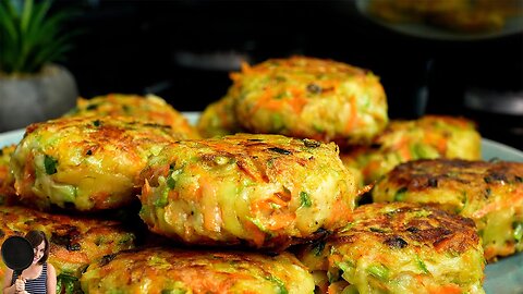 I take 2 zucchini and 1 potato. Vegetable cutlets taste better than meat. Simple recipe