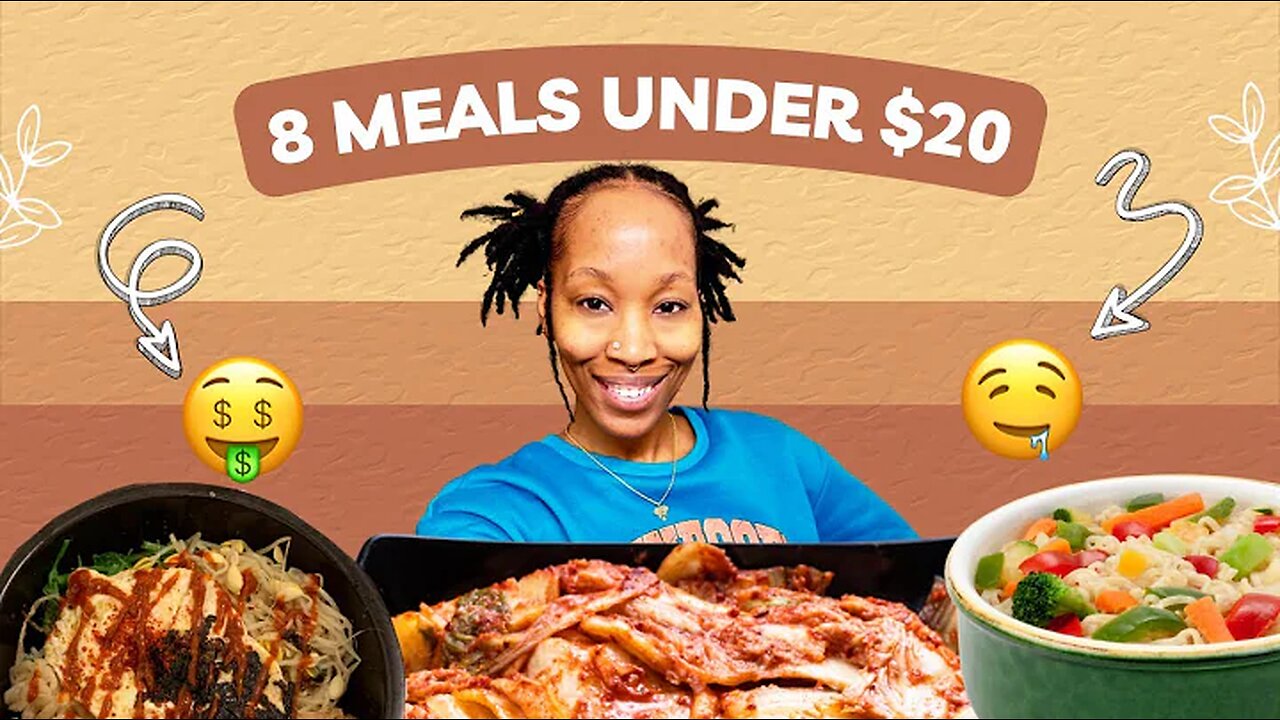 LETS MAKE 8 DELICIOUS FAMILY MEALS ALL UNDER $20😲 #familymealideas #explore #fyp