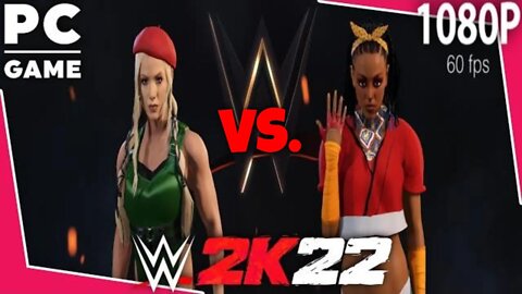 WWE 2K22 | CAMMY WHITE V KIMBERLY! | Backstage Brawl [60 FPS PC]