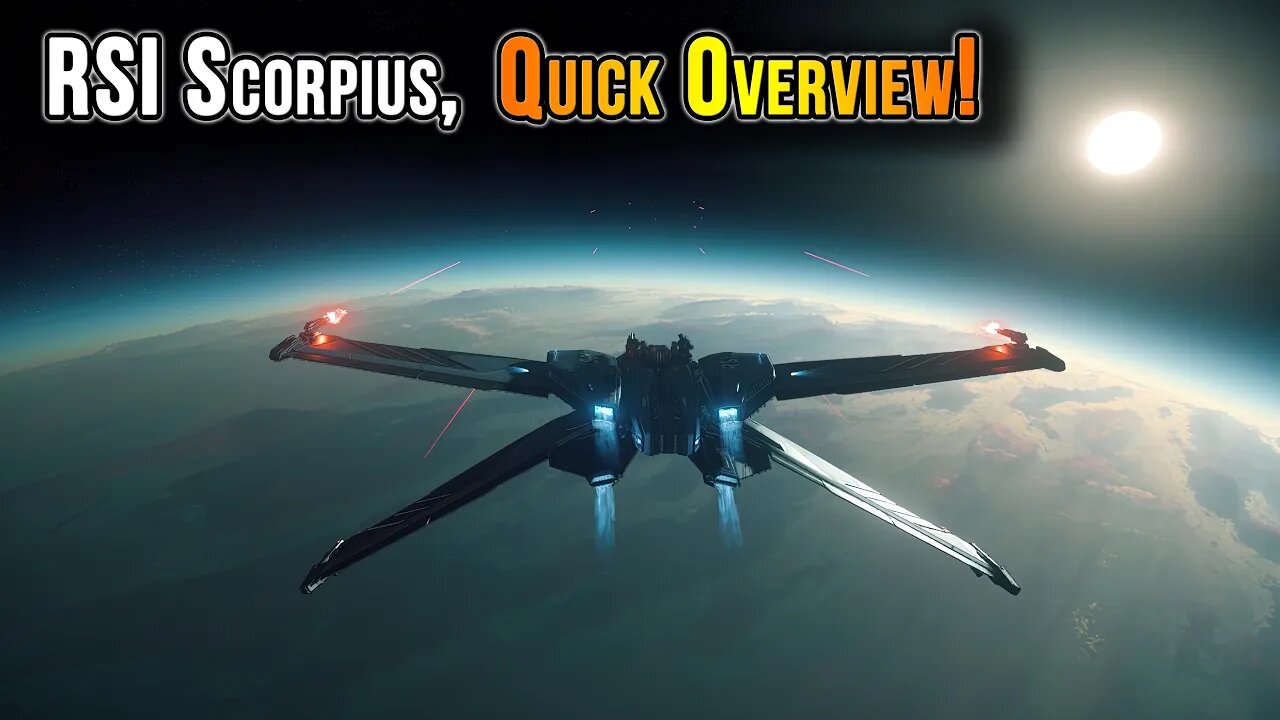 The RSI Scorpius Heavy Fighter Is Here! | First Look