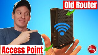 HOW TO TURN AN OLD ROUTER INTO A WIRELESS ACCESS POINT