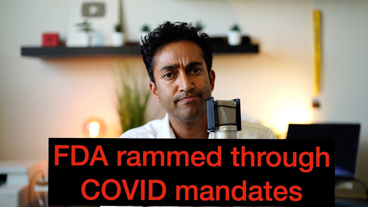 FDA’s Marks demoted Krause to ram full COVID vaxx authorization & mandate it | Dr. Vinay Prasad