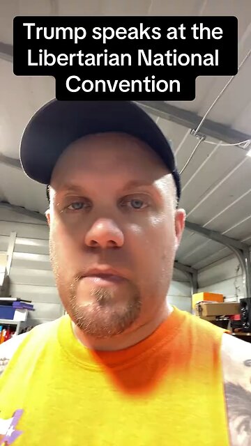 Trump walked in to a tough crowd but eventually won over the Libertarian National Convention!