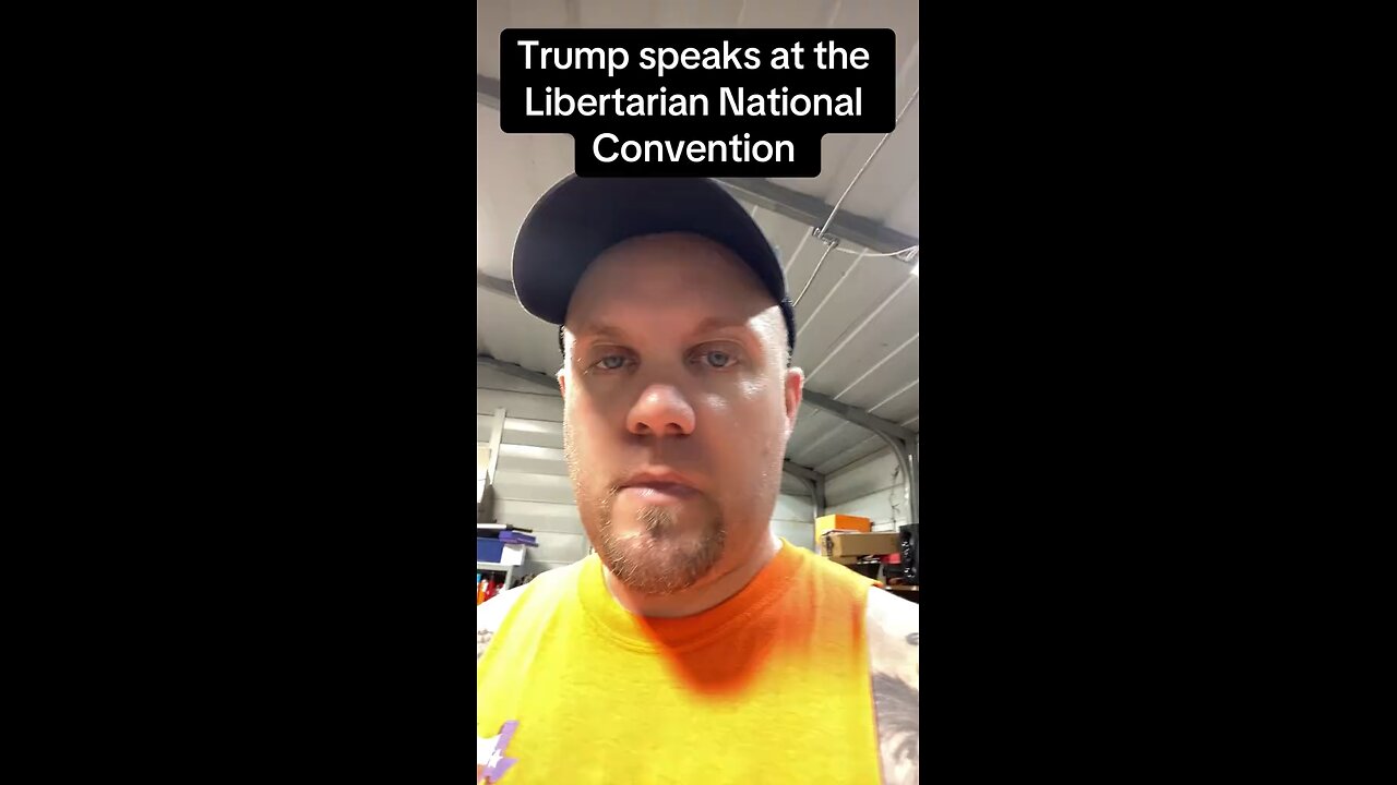 Trump walked in to a tough crowd but eventually won over the Libertarian National Convention!