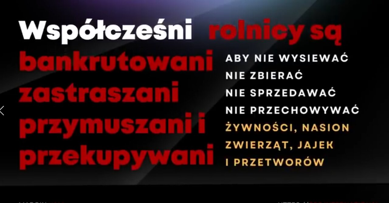 Przymus niszczenia upraw w USA
