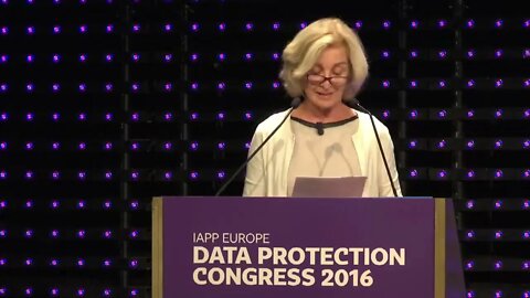 Isabelle Falque Pierrotin IAPP Data Protection Congress 2016