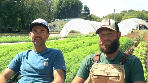 Two Best Friends Farm for a Living