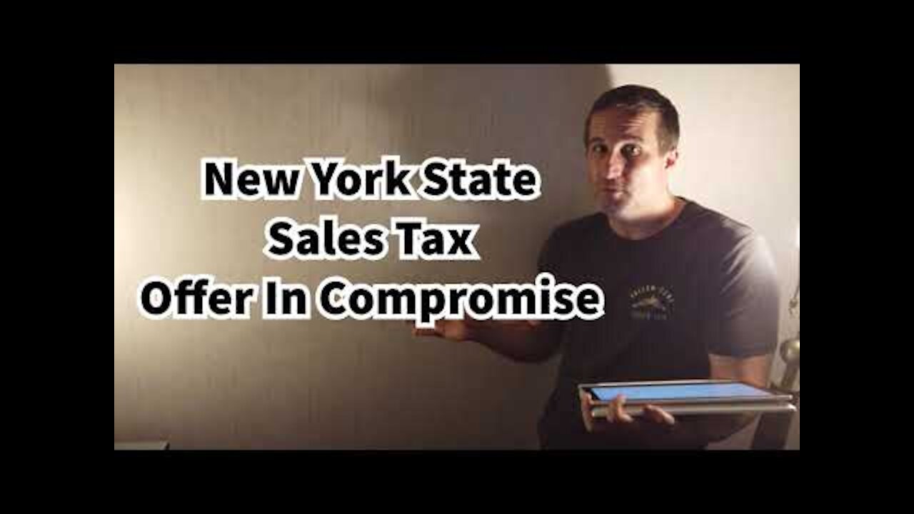 New York State Sales Tax Offer In Compromise - Explained How It Works And Most Common Best Results