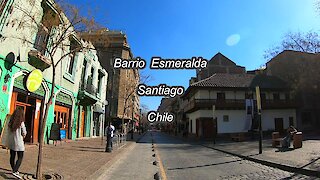 Barrio Esmeralda in Santiago , Chile