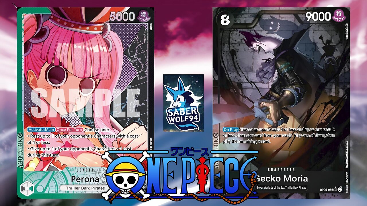 One Piece TCG Green Black Perona Deck!! October 2024