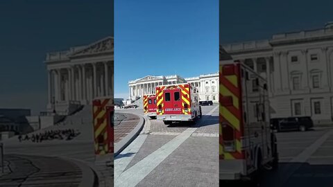 3/21/22 Nancy Drew in DC-Video 1-Supreme Court Protest and Capitol Area Morning View