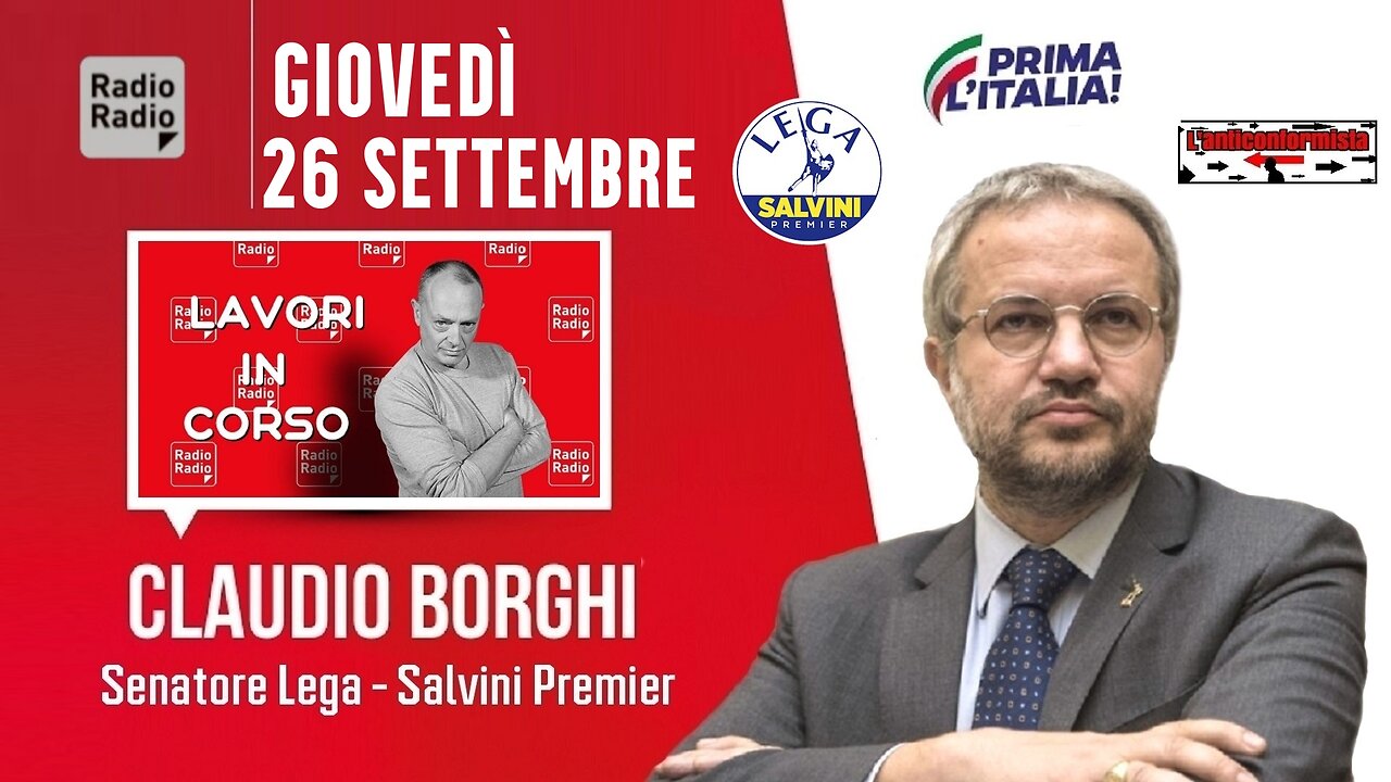 🔴Sen. Claudio Borghi, referendum cittadinanza: distorce la Costituzione; ho pronta proposta di legge