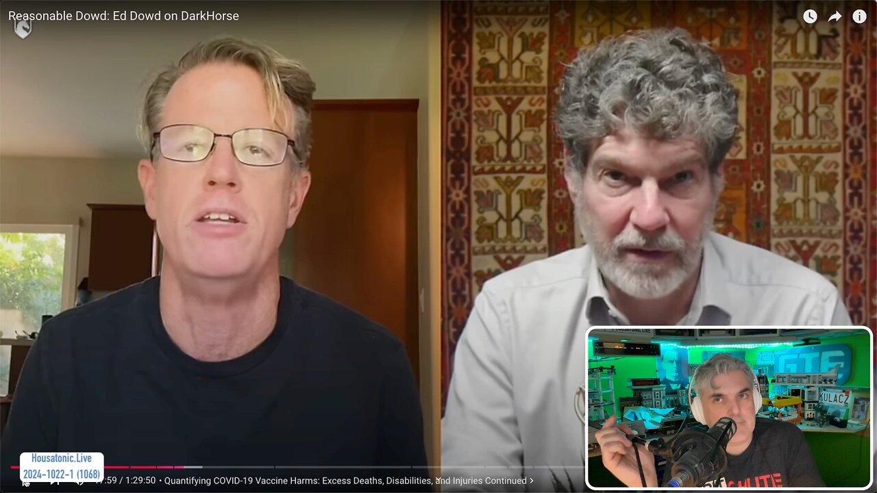 Bret Weinstein, Ed Dowd SOIL the Trump Campaign; Lie to hide mass murder