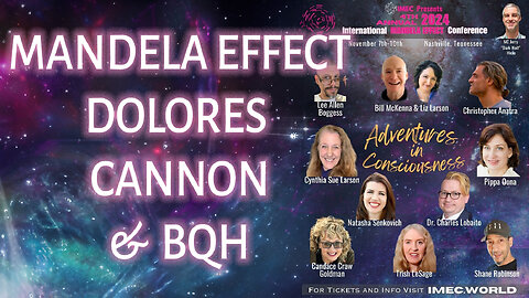 Dolores Cannon, Mandela Effect Conference and BQH! With Shane Robinson