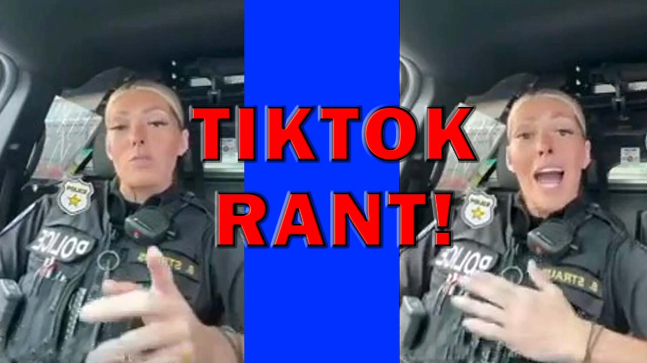 Suspended For On-duty TikTok Rant In Uniform! LEO Round Table S07E38a