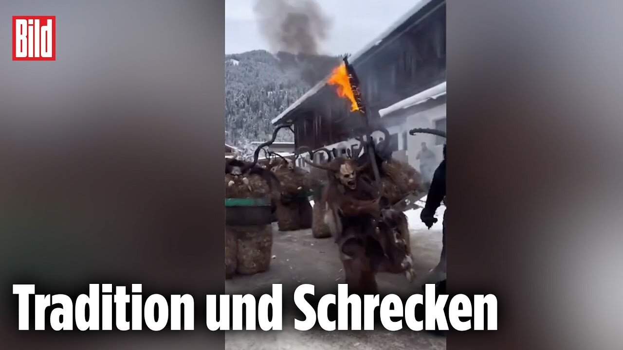 Krampusläufe in den Alpen