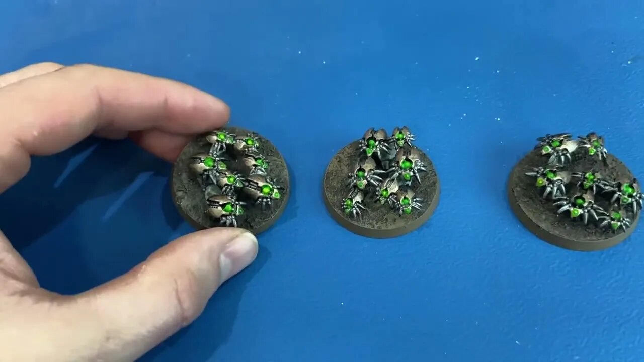 Warhammer 40k Necron Canoptek Scarabs Painting Overview