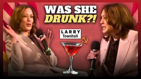 Is Kamala DRINKING?! Internet ERUPTS: Did She Go ON STAGE While Inebriated?