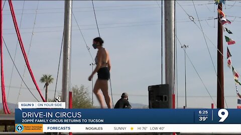 The Zoppé Family Circus arrives in Tucson with drive-in event