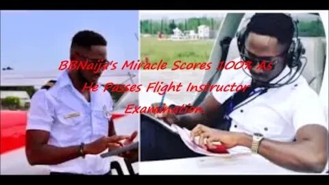 BBNaija's Miracle Scores 100% As He Passes Flight Instructor Examination, Jim Iyke apologizes To..