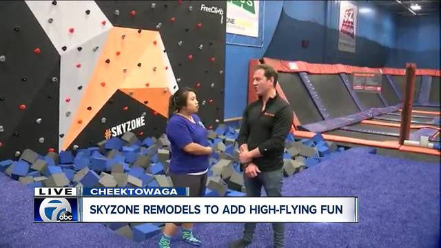 Sky Zone opens warrior course