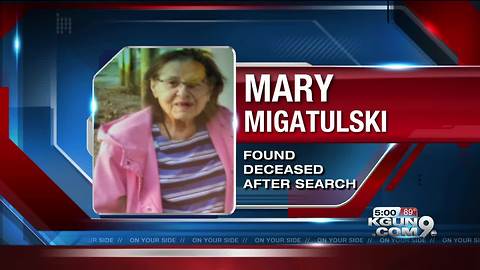 Missing woman with Alzheimer's found dead