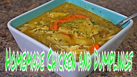 Homemade Chicken and Dumplings ( PPCXL)
