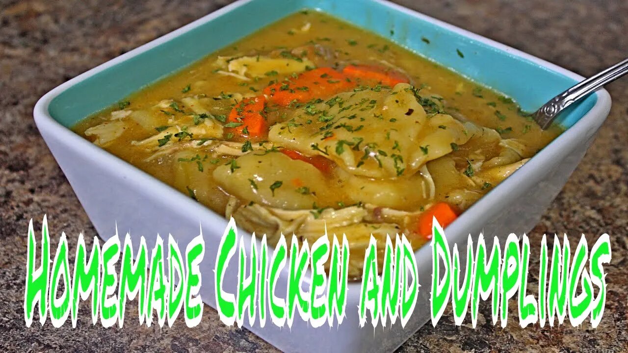 Homemade Chicken and Dumplings ( PPCXL)