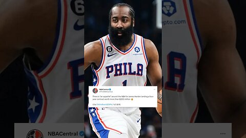 James Harden Is Expected To Land A $200 MILLION DEAL 😳