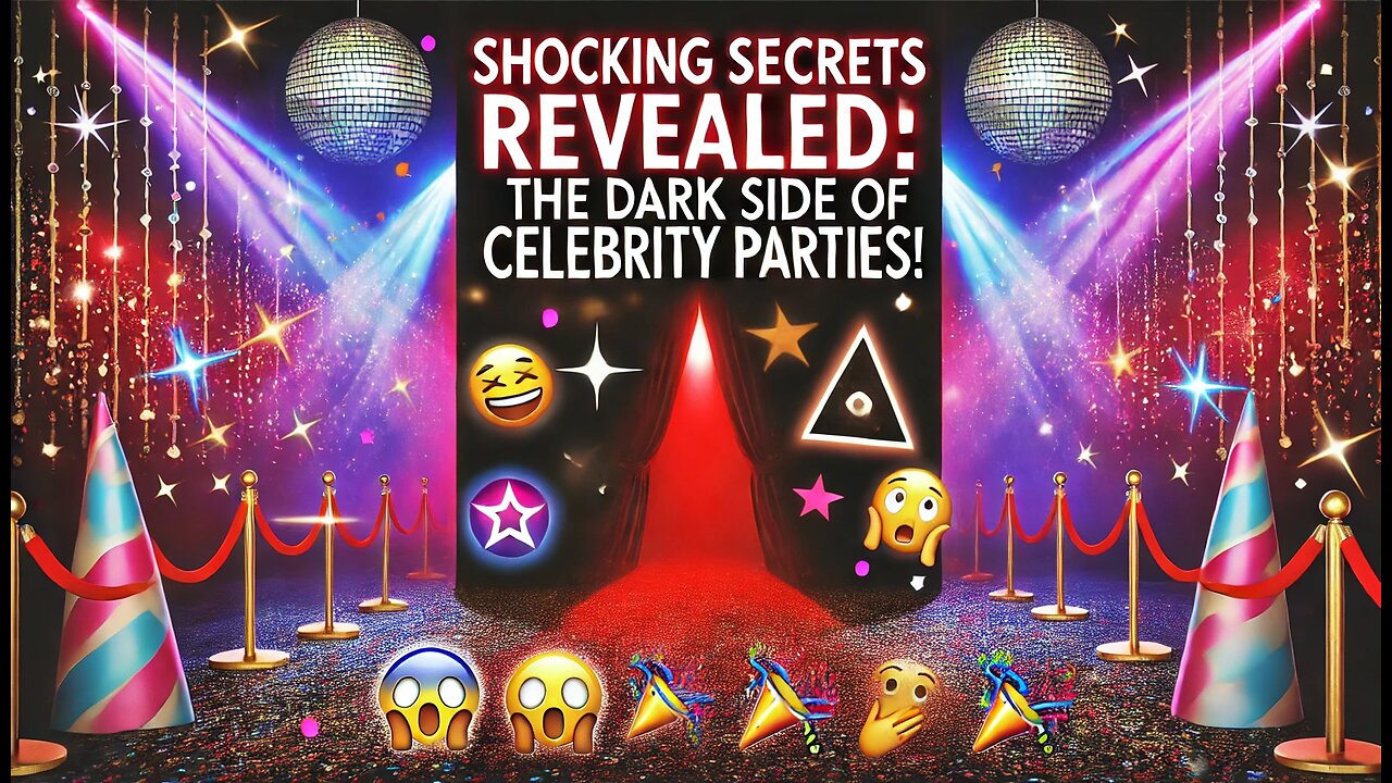 Shocking Secrets Revealed: The Dark Side of Celebrity Parties! 🎉😳