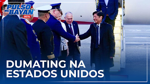 PBBM dumating na sa Estados Unidos para sa nakatakdang trilateral meeting