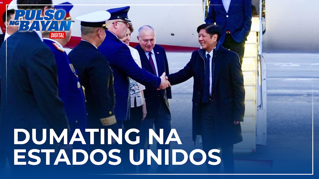 PBBM dumating na sa Estados Unidos para sa nakatakdang trilateral meeting