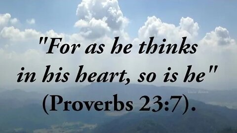 Youth For Yah - Proverbs 23
