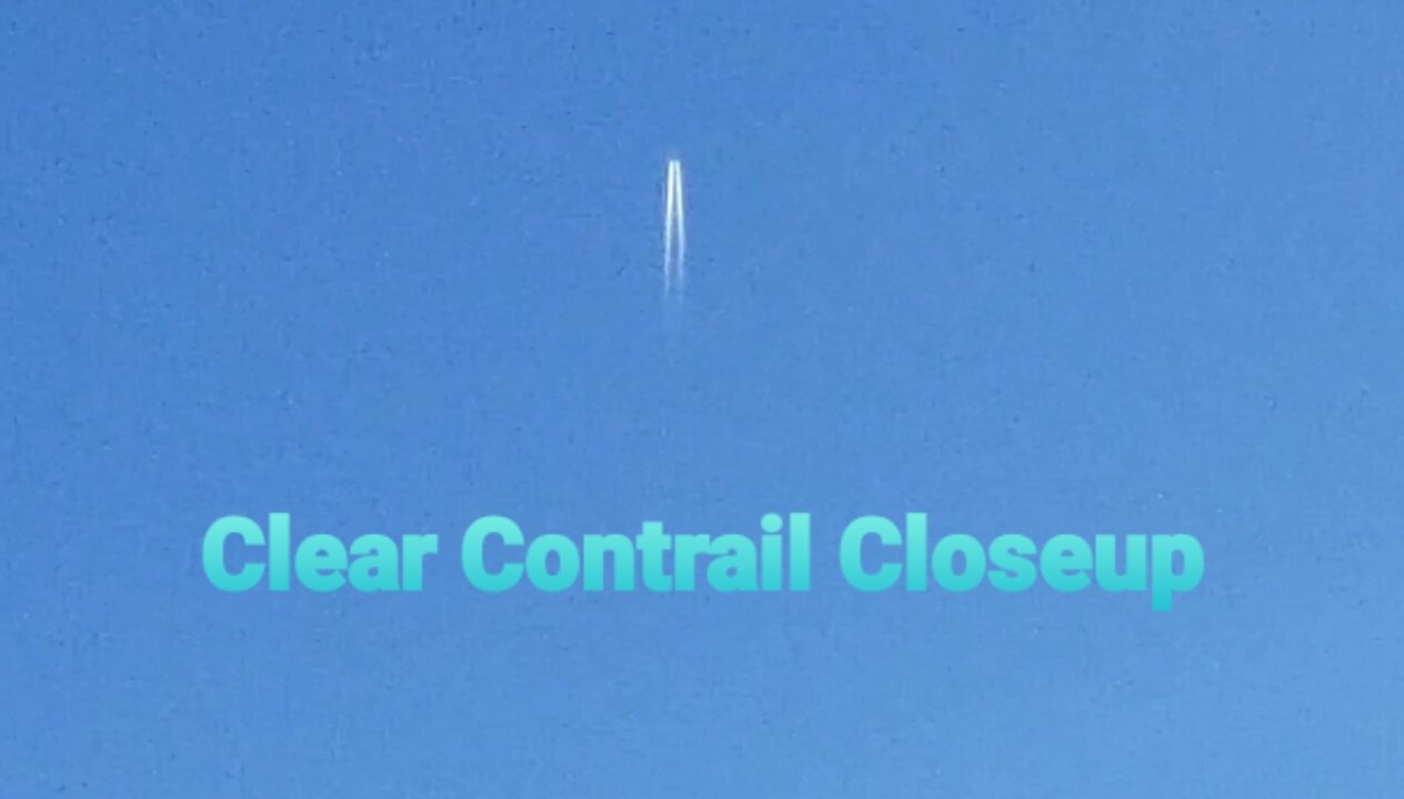 A Clearer Analysis of Contrails