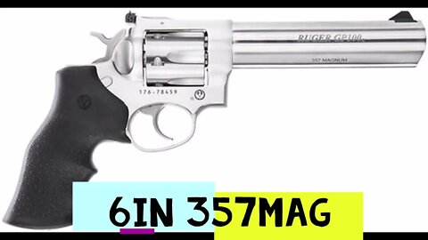Ruger GP 100 6in 357mag