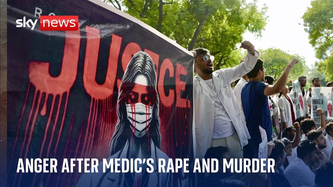 Indian medics go on strike after trainee was murdered at Kolkata hospital