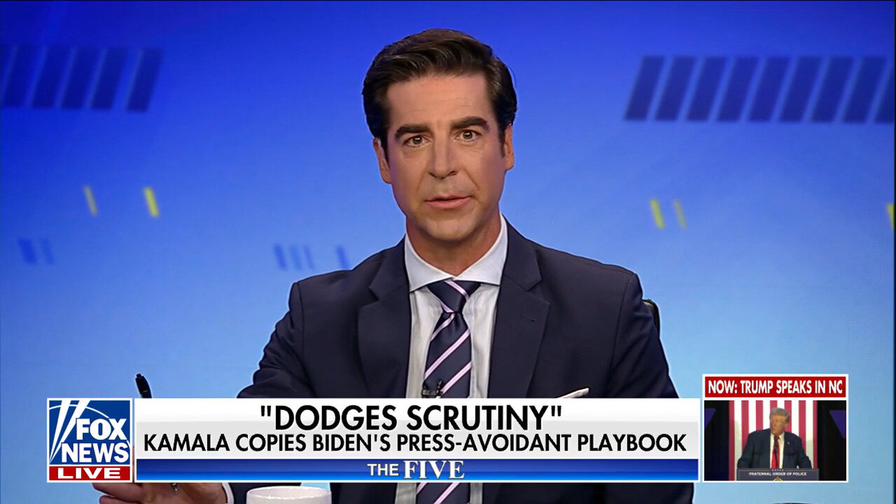 Jesse Watters: 'Opportunist' Kamala Harris 'Got Lucky' Because Biden Dropped Out