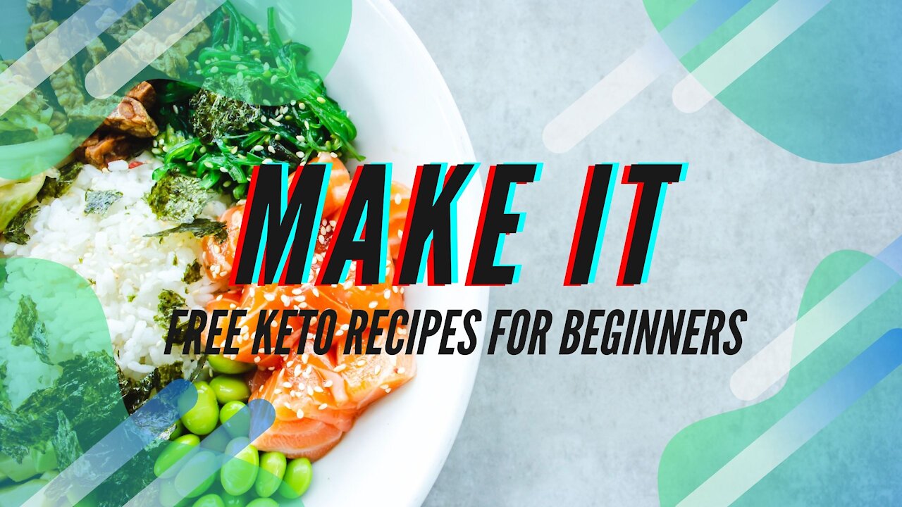 Easy, free keto recipes for beginners!