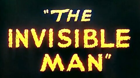 The Invisible Man (1933 colorized)