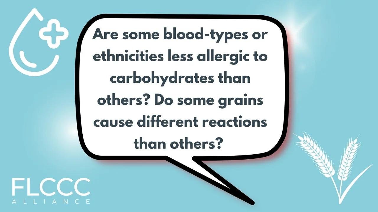 Are some blood-types or ethnicities less allergic to carbohydrates than others? Do some grains cause different reactions than others?