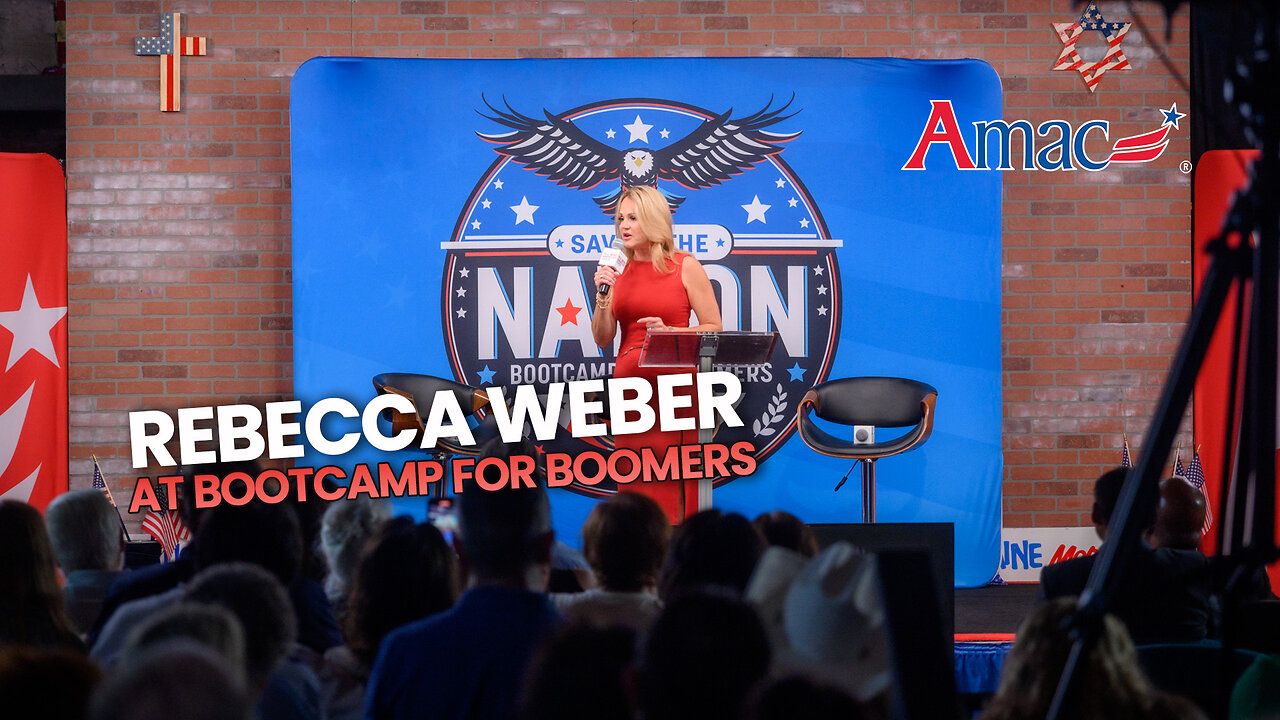 Why Trump Is the ONLY Hope for America’s Future! | Rebecca Weber at Bootcamp for Boomers