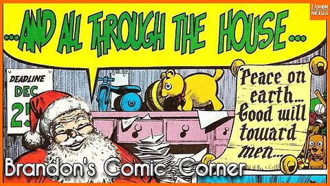 Christmas Comic Horror! "And all through the house" from E C Comics #comics #horror