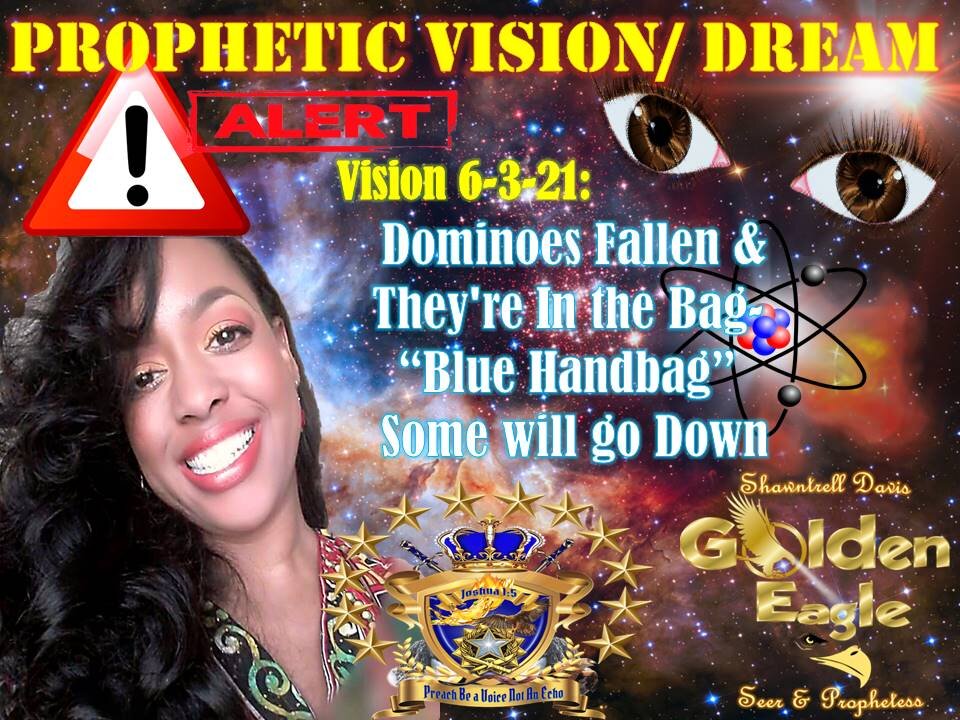 Prophetic Vision: 6-3-21 They Fall Like Dominoes, They're Bagged Up